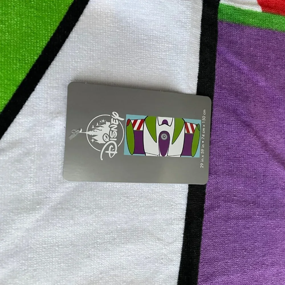 Disney Store Toy Story Buzz Lightyear Beach Towel